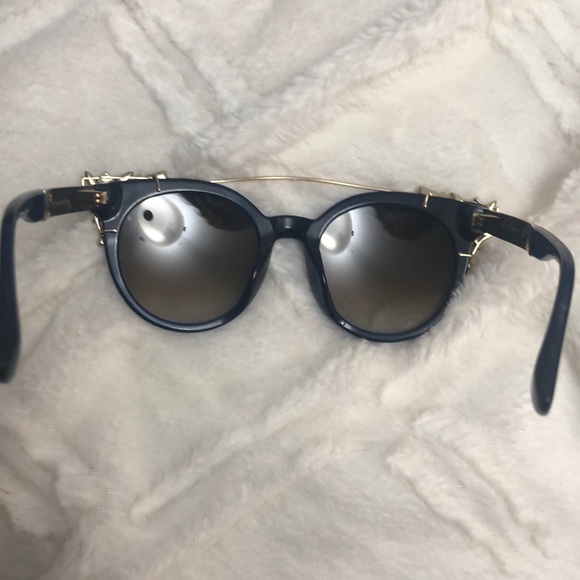 Jimmy choo blue jewelled sunglasses - Picture 4 of 12